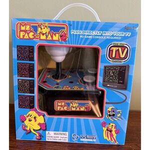 Ms. Pacman Gaming System | MSi TV Arcade Plug And Play Into Your TV | BRAND NEW!